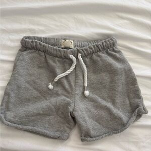 Hatley Gray Relaxed Fit Shorts with Elastic Waistband